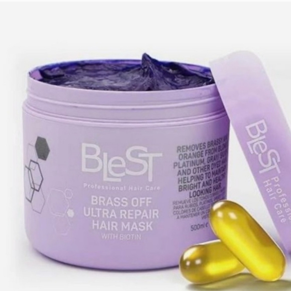 Brass Off Ultra Repair Hair Mask - Purple